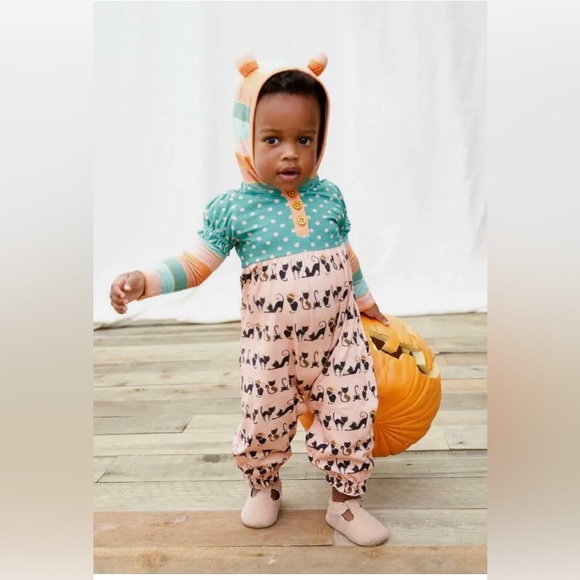 Matilda Jane One Pieces Matilda Jane Ima Skeerd Halloween Romper Poshmark
